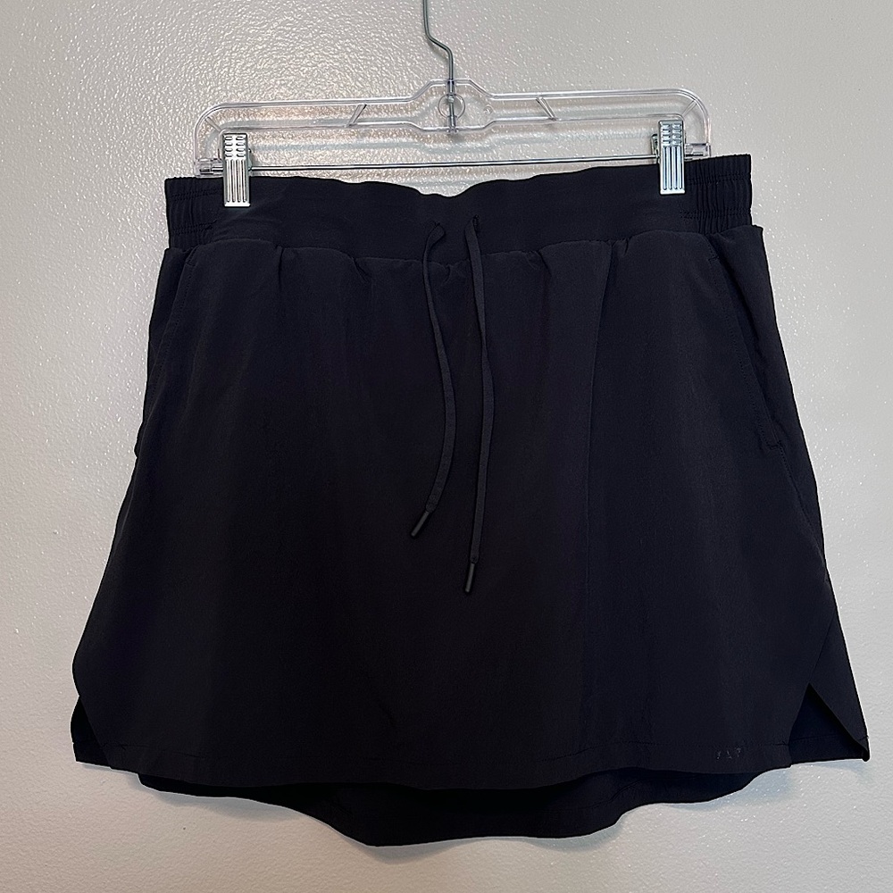 All in Motion - Black Athletic Skirt with Built-In Shorts - Large